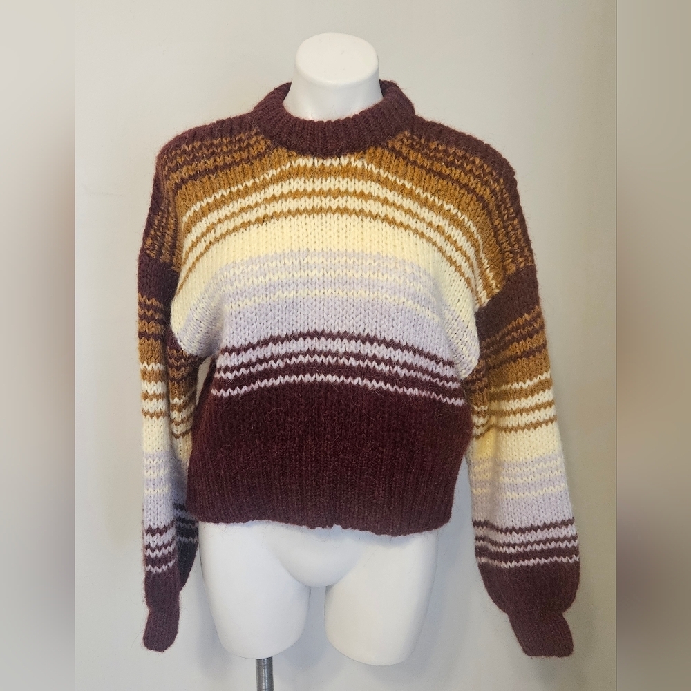 Zara striped knit sweater Size Small EUC